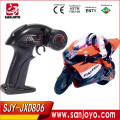 1:16 Full Scale 4CH 2.4G RC Racing moto modelo juguetes eléctricos Radio Control moto JXD-806